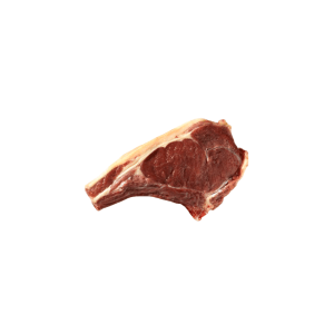 Bone-in foal rib steak