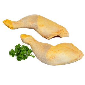 Muslo de pollo picotea"